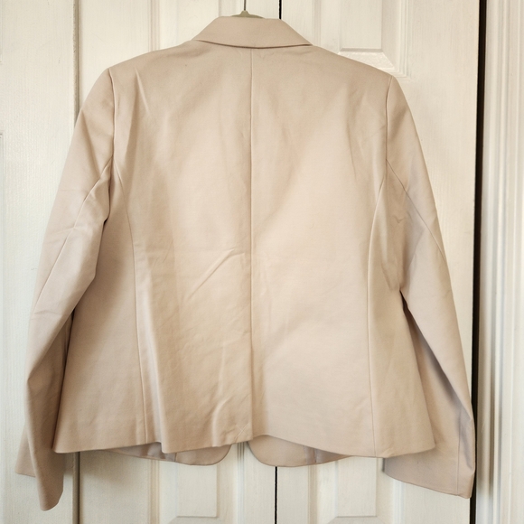 NWT Ann Taylor One Button Blazer 12 Petite - Picture 3 of 10